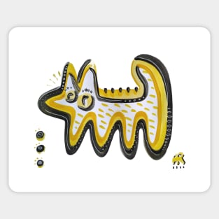 happy dog Sticker